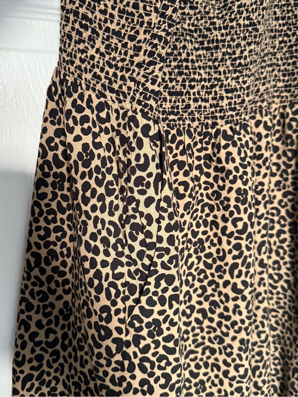 Old Navy Leopard-Print Midi Dress - Picture 5 of 9